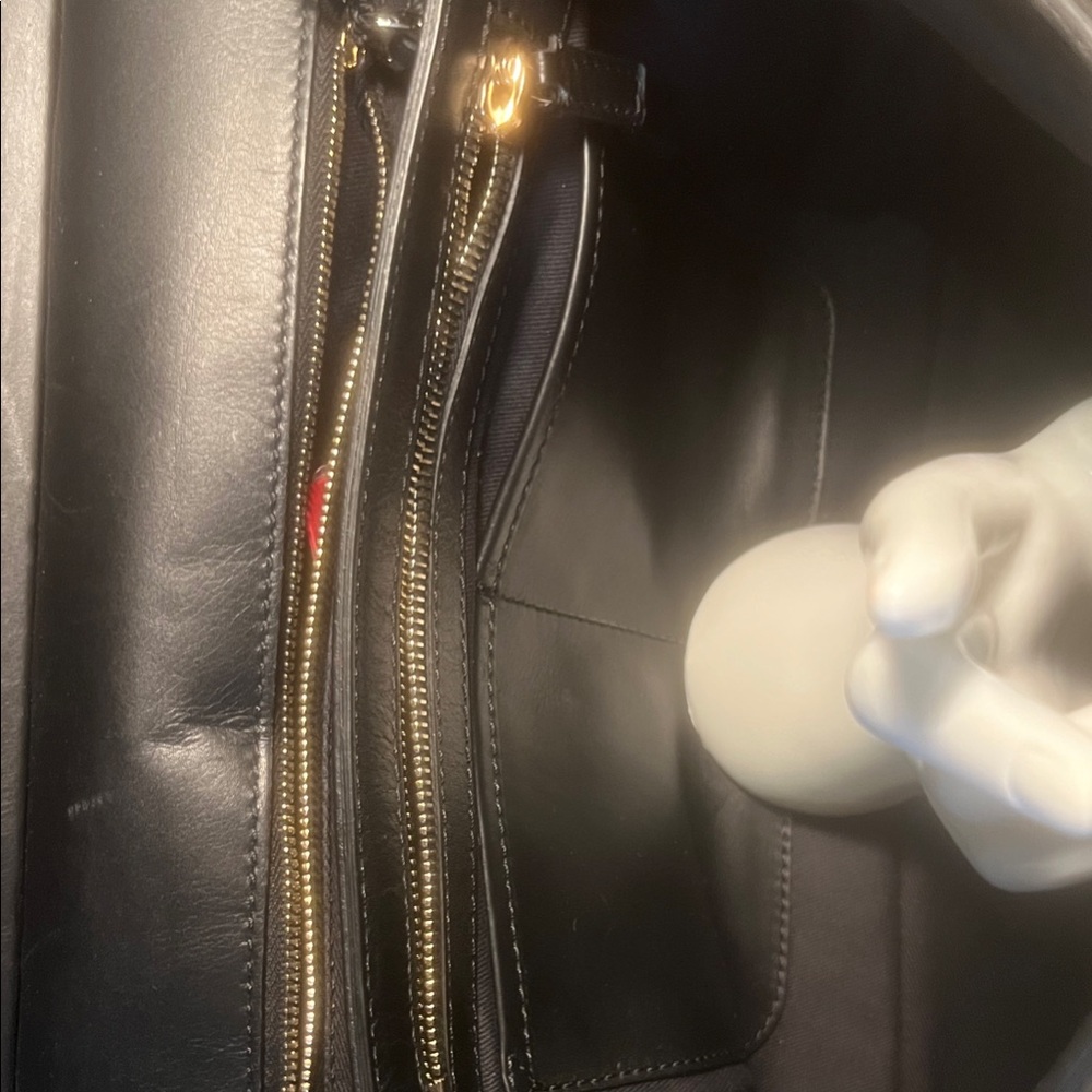 Valentino Garavani Black Studded Satchel - Picture 9 of 11